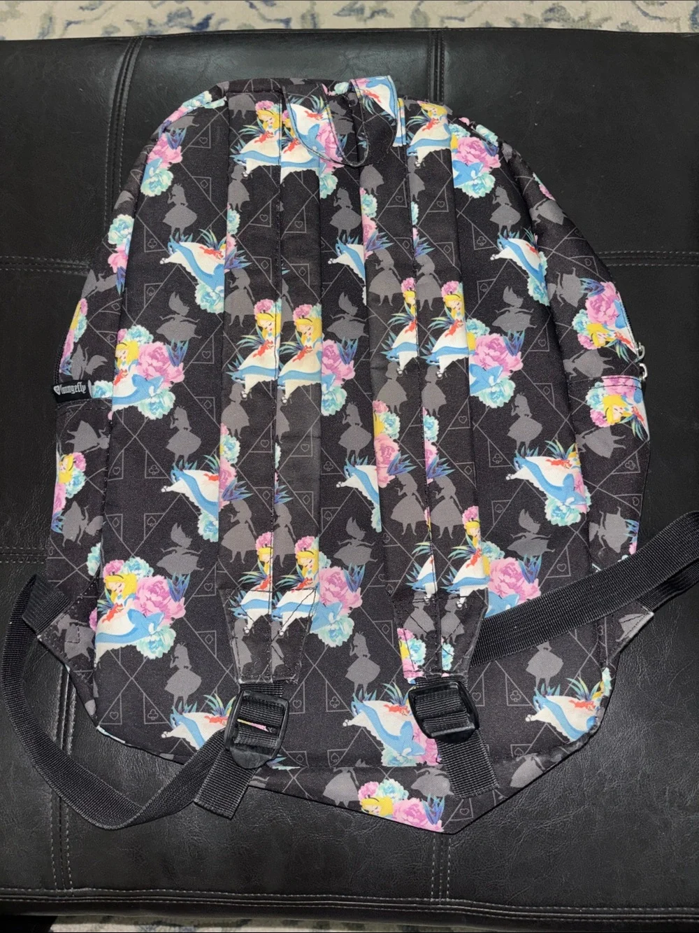 Loungefly wonderland pocket zip